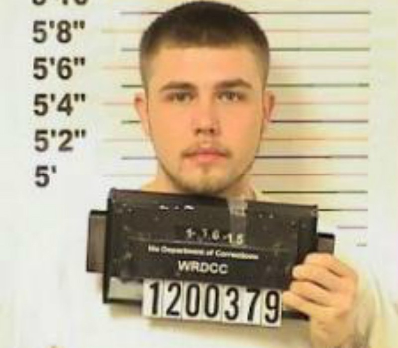 Trevor Sparks led a large and violent meth ring, authorities say. - COURTESY MISSOURI DEPARTMENT OF CORRECTIONS