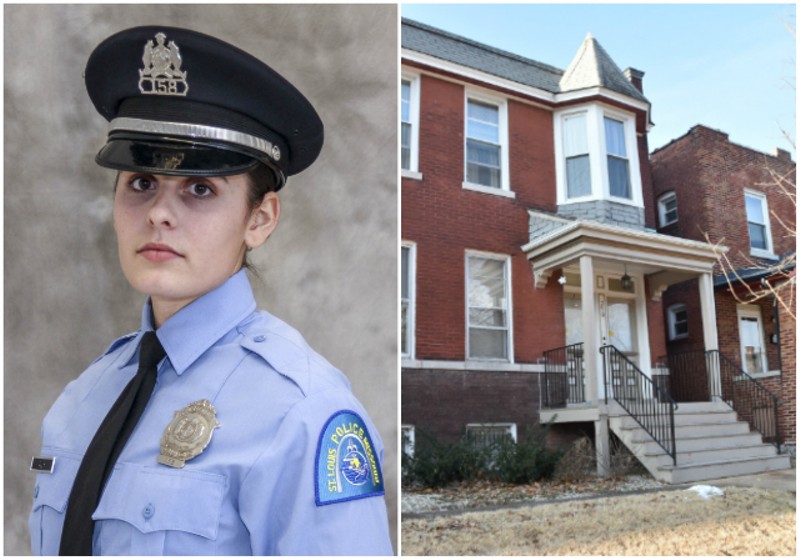 Officer Katlyn Alix was shot in a fellow cop's apartment in Carondelet. - COURTESY ST. LOUIS POLICE/DOYLE MURPHY