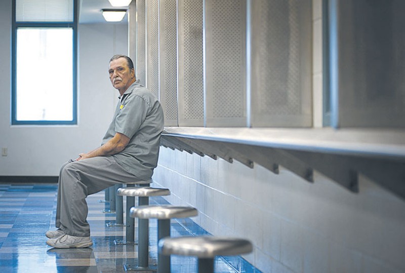 Jeff Mizanskey, photographed at the Jefferson City Correctional Center in 2013. - Kholood Eid