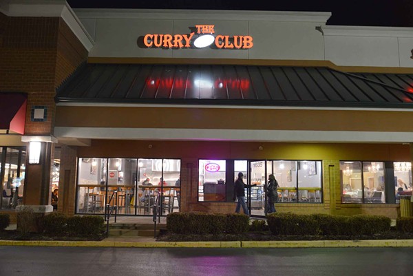 Curry Club is on Clarkson Rd. by the Chesterfield Mall. - Tom Hellauer