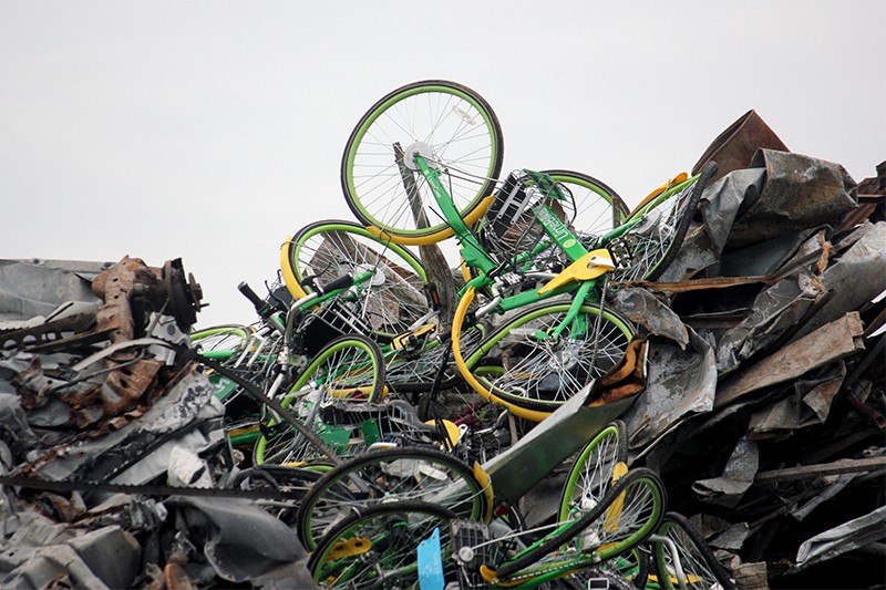 Lime Bikes Were Supposed to Make St. Louis a Cyclist's City. Now They're Trash (3)