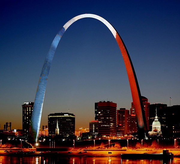 Not an actual photo of the Gateway Arch — but shouldn't it be? - Photo illustration by Roy Kasten