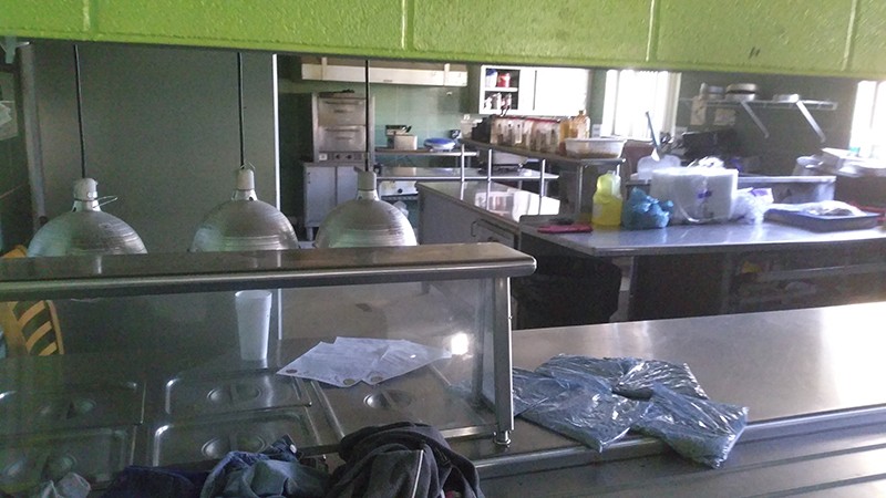 Dojo Pizza's former kitchen is no longer in service. - STEVE TRUESDELL