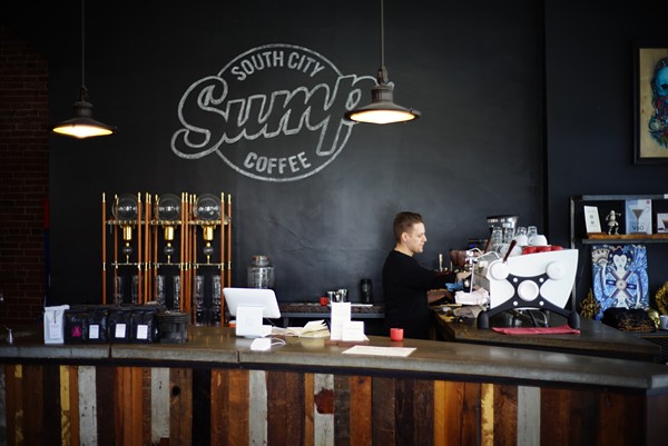 Sump Coffee in South City among first to use latest Square technology. - PHOTO COURTESY OF SUMP COFFEE