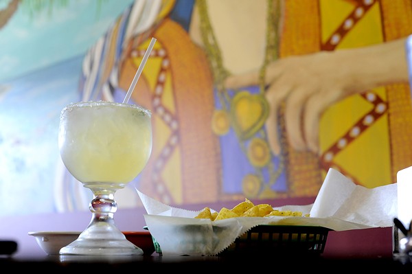 A margarita at Tower Taco - Photo by Kelly Glueck