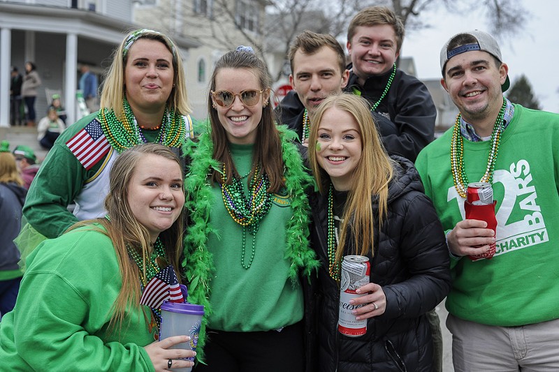 St. Patrick's Day brings the party people to Dogtown. - KELLY GLUECK