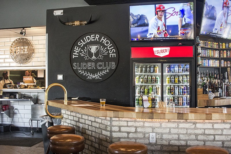 The Slider House's bar. - PHOTO BY MABEL SUEN