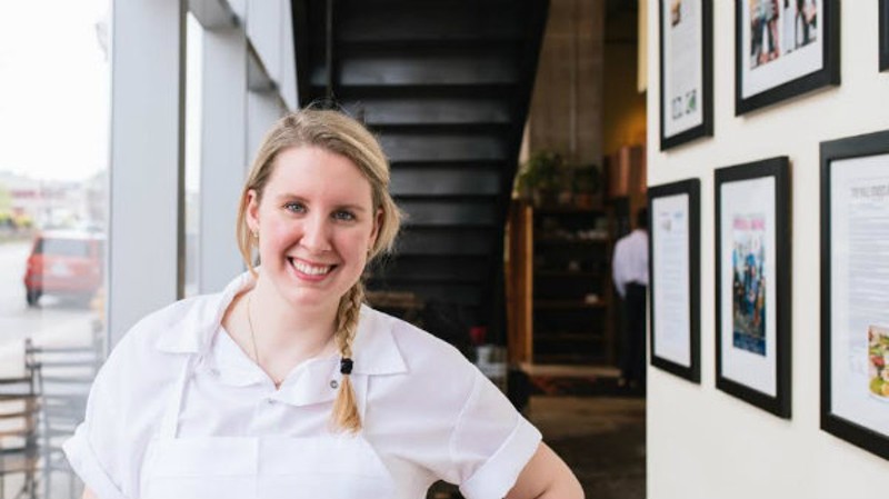 Sarah Osborn, executive pastry chef of Sardella. - SPENCER PERNIKOFF