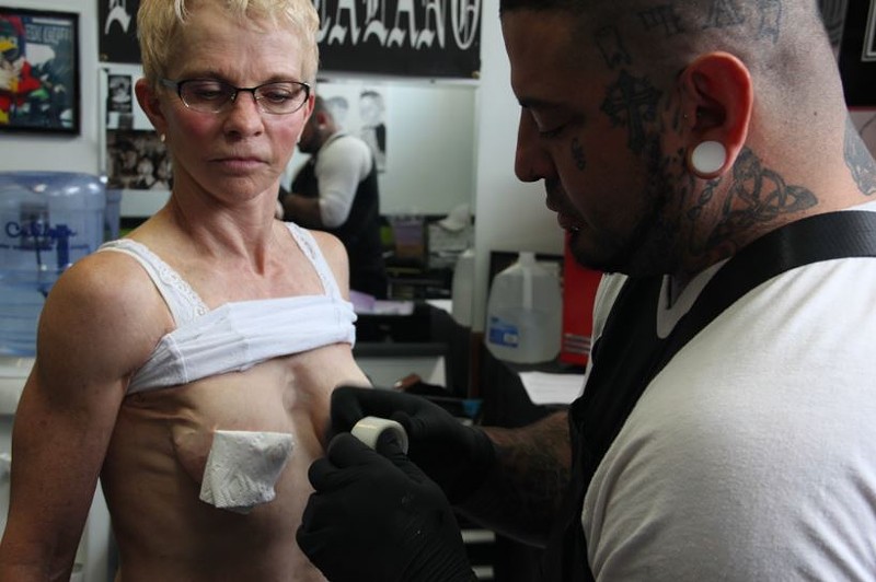 Eric Catalano's Tattoo Studio Offers Breast Cancer Survivors New Nipples — and New Hope