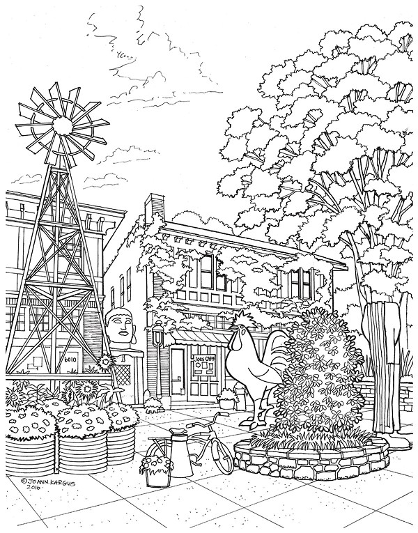New Adult Coloring Book Shows the Beauty of St. Louis Architecture