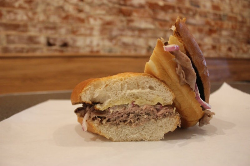 The French Dip is the signature dish at Eat Sandwiches. - CHERYL BAEHR