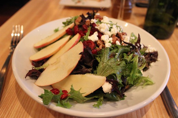 The harvest salad (without chicken and bacon). - Photo by Lauren Milford