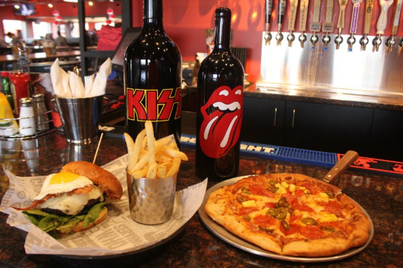 Rock & Brews serves American fare like pizzas, burgers, salads and wings. - Cheryl Baehr