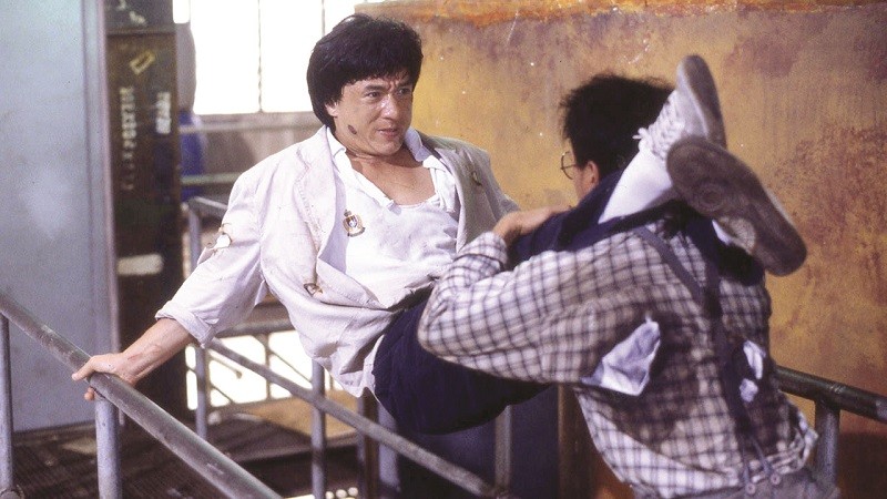 Jackie Chan fights his way through criminals and thugs in Police Story and Police Story 2 at the Webster Film Series. - (C) GOLDEN WAY FILMS LTD.