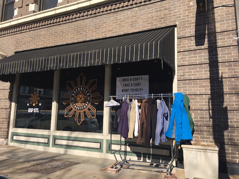 'Leave a Coat' Racks Provide a Helping Hand in South City