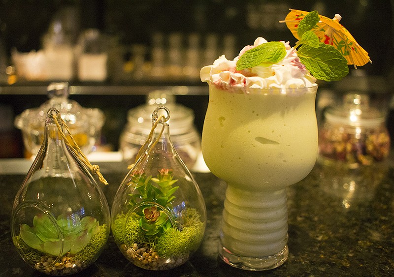 One of VietNam Style's specialties is its fresh avocado smoothies. - PHOTO BY MABEL SUEN