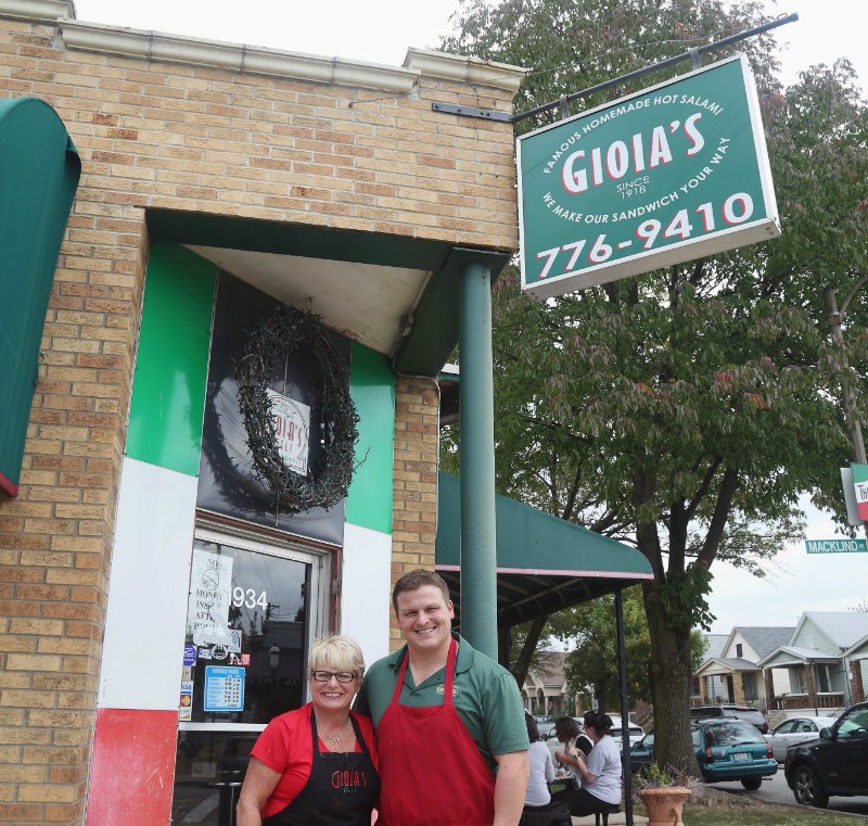 Cathy Donley and her son Alex Donley are the owners of Gioia's Deli. - COURTESY OF GIOIA'S DELI