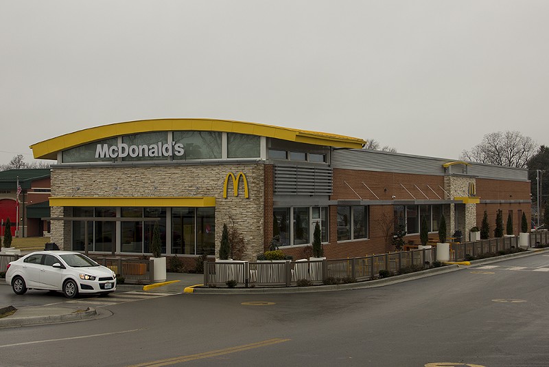 The McDonald's of the Future. - PHOTO BY DANNY WICENTOWSKI