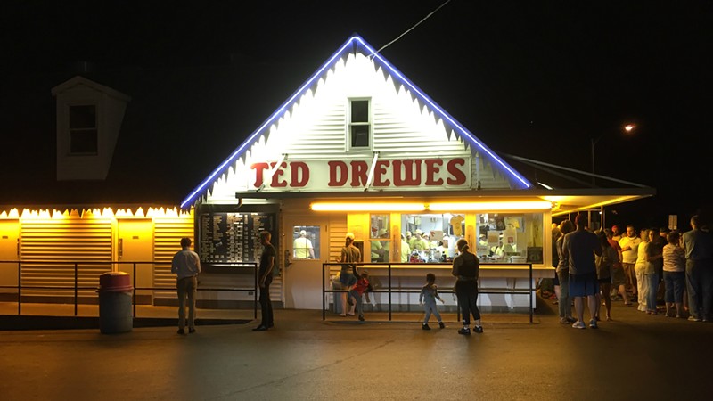 Happy birthday to Ted Drewes, a St. Louis classic. - JAIME LEES