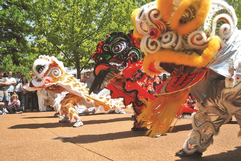 Chinese Culture Day is a riot of colorful activities. - JOSH MONKEY/COURTESY OF THE MISSOURI BOTANICAL GARDEN