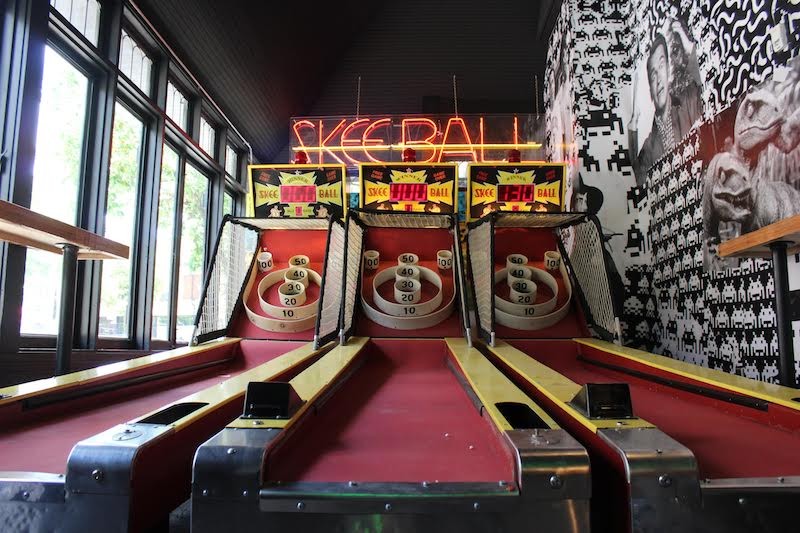 Try your hand at Skee-Ball. - KATIE COUNTS