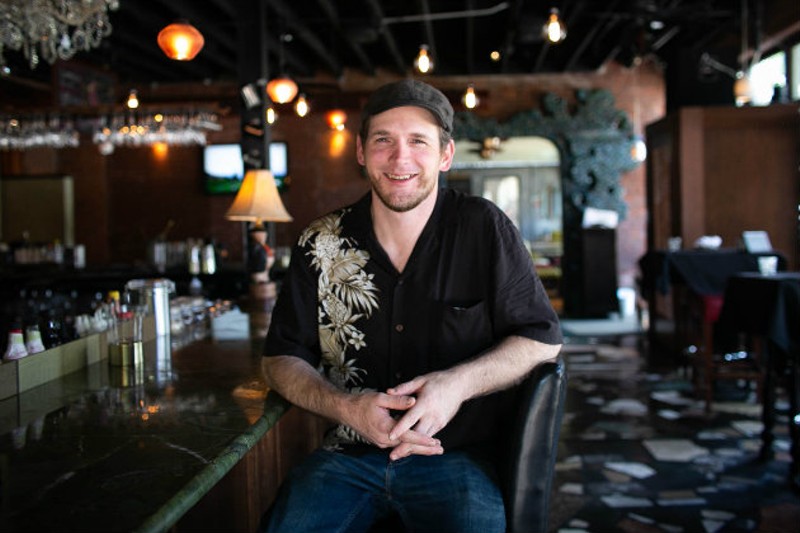 Phil Lockett has two passions in life: music and bartending. - JEN WEST