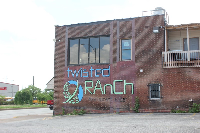 Twisted Ranch's sign faces South Seventh Street. - SARAH FENSKE