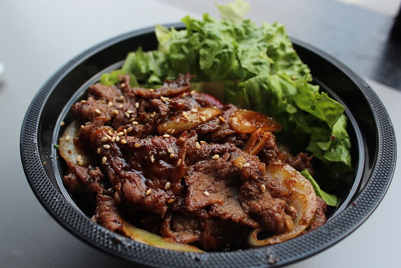 BoB.Q offers four types of bowls served with rice and vegetables, including the beef bulgogi bowl. - KATIE COUNTS