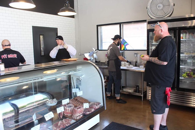 Also located in the space is a butcher shop called the Butchery. - KATIE COUNTS