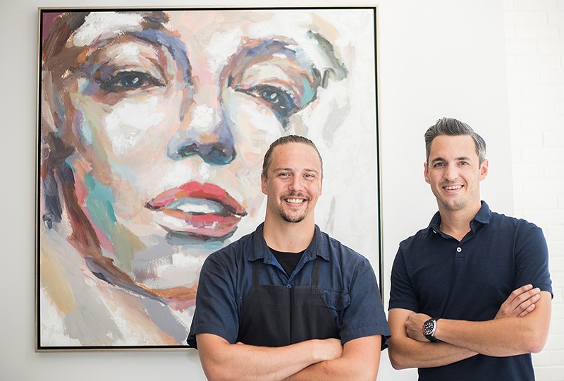 Executive chef Tim Adams, with operating partner Ryan French, are bringing something new to Italian in St. Louis. - MABEL SUEN