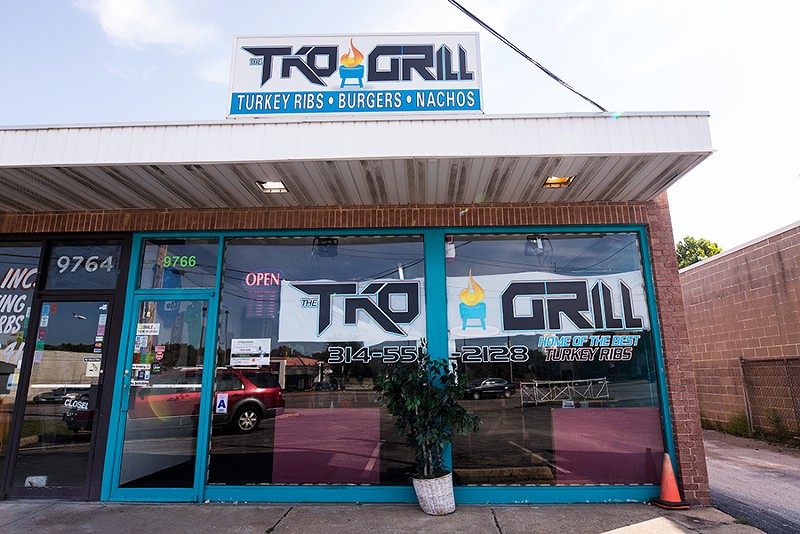 Located in Breckenridge Hills, TKO Grill operates next door to Cozart's other business, TKO Salon. - MABEL SUEN