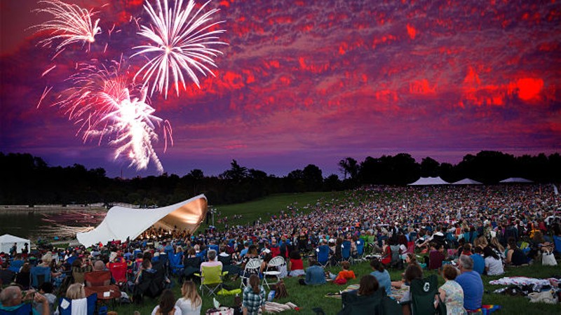 Tonight's free concert will even end in fireworks. - VIA THE SLSO