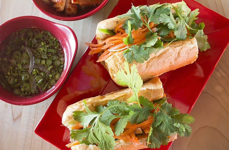 Nudo House serves a variety of bánh mì sandwiches. - Mabel Suen