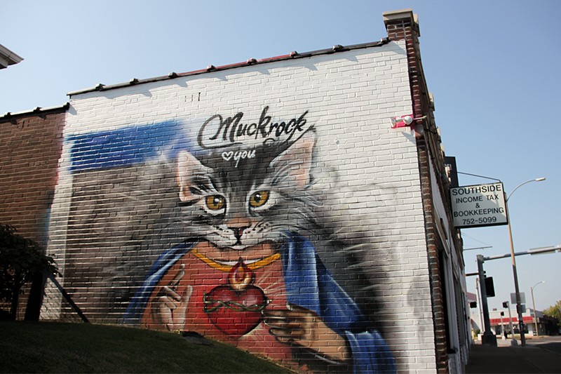 After Owner's Arrest, Holy Cat Mural Only Remnant of St. Louis  Underground Gallery