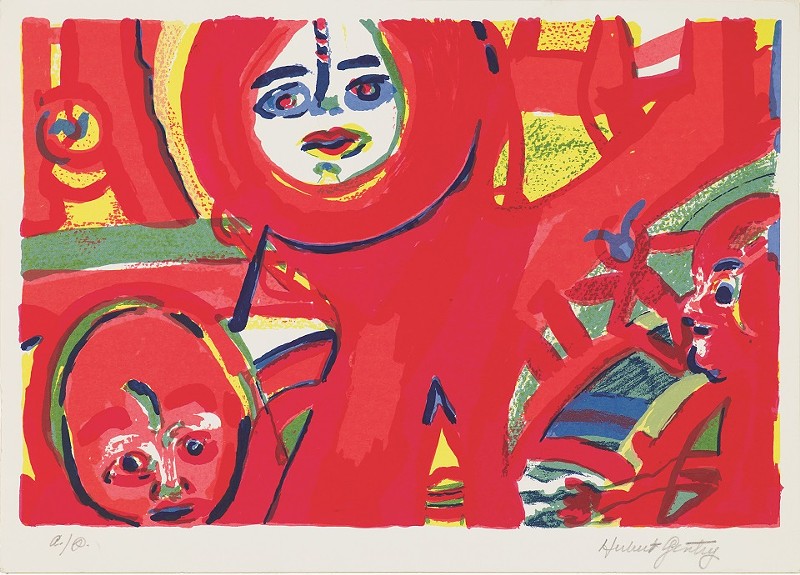 Herbert Gentry, American, 1919–2003; Today, 1987; screenprint; Saint Louis Art Museum, The Thelma and Bert Ollie Memorial Collection, Gift of Ronald and Monique Ollie 140:2017; © Estate of Herbert Gentry