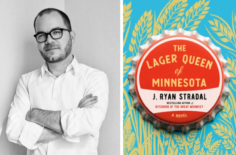 J. Ryan Stradal's second novel, The Lager Queen of Minnesota, was released in July. - Franco Tettamanti (right), courtesy Viking / Pamela Dorman Books