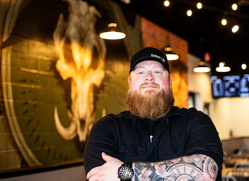 BEAST Butcher & Block features a private space called the Skullery, which is where chef-owner David Sandusky (pictured here) and his team really get to play. - MABEL SUEN