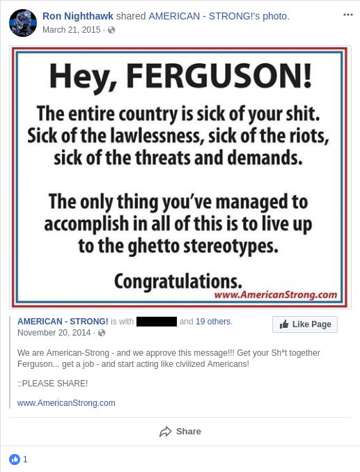 St. Louis Cops Share Racist Facebook Posts, Get Fired (7)
