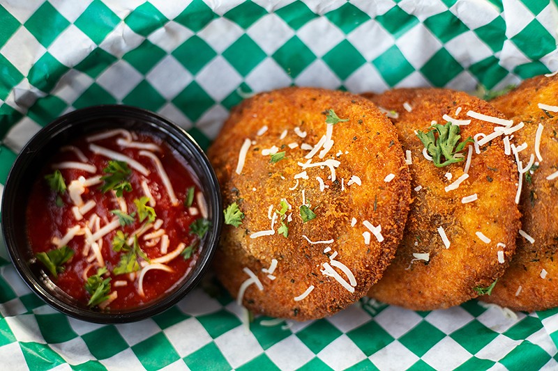 If you didn’t know that Utah Station’s toasted ravioli was plant-based, you’d assume it was made with the traditional meat filling. - MABEL SUEN