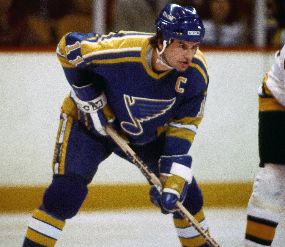 Brian Sutter gave his all on the ice every night, and still almost got shipped to Saskatoon. - COURTESY OF THE ST. LOUIS BLUES