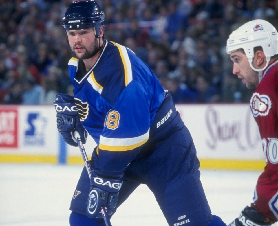 Tony Twist was the most feared enforcer in the NHL for a long stretch. - COURTESY OF THE ST. LOUIS BLUES