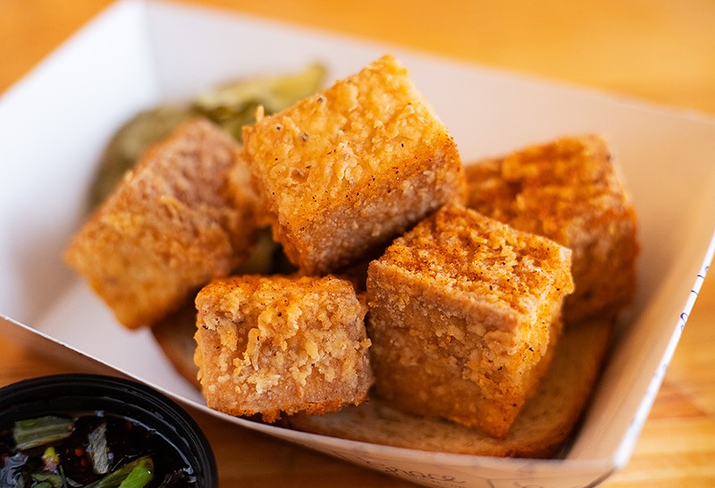 Grace’s fried tofu is, unexpectedly, its best dish. - MABEL SUEN