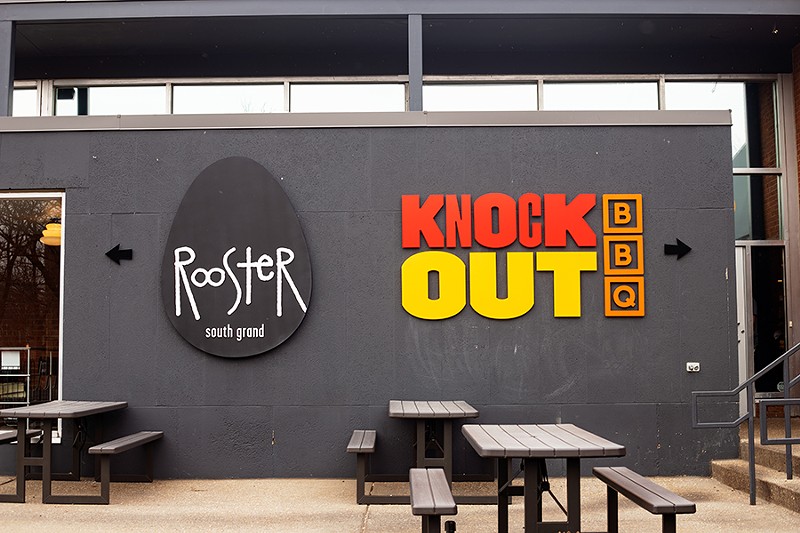 Knockout BBQ is located on South Grand in the same space as Rooster. - MABEL SUEN