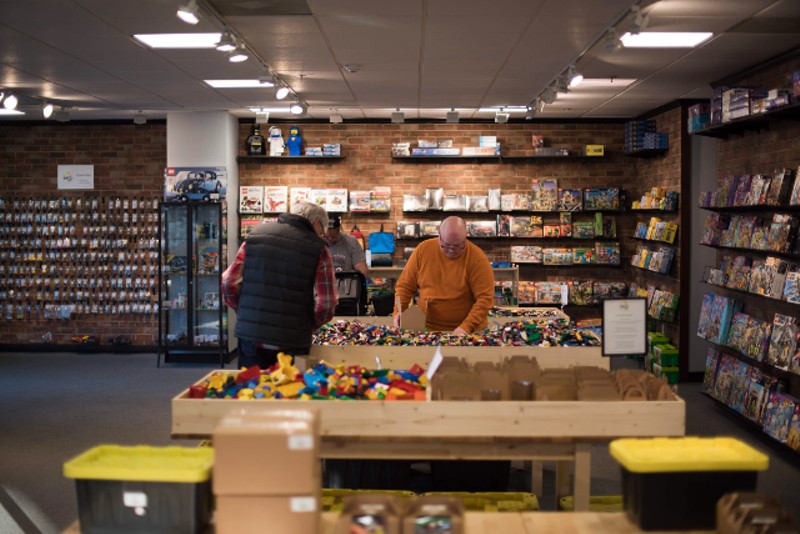 LEGO Builders of All Ages Unite at the Minifig Shop in Kirkwood