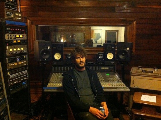 Native Sound co-owner David Beeman behind the controls at the studio. - BLAIR STILES
