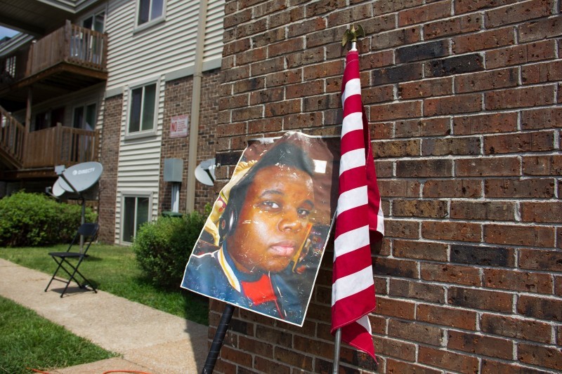 Michael Brown's family called for a new investigation into Darren Wilson on the five-year anniversary of the teen's death. - DANNY WICENTOWSKI