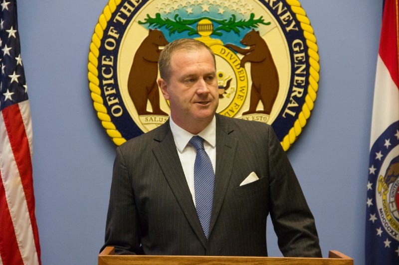 Missouri Attorney General Eric Schmitt claims Gardner has a history of "political prosecutions." - DANNY WICENTOWSKI