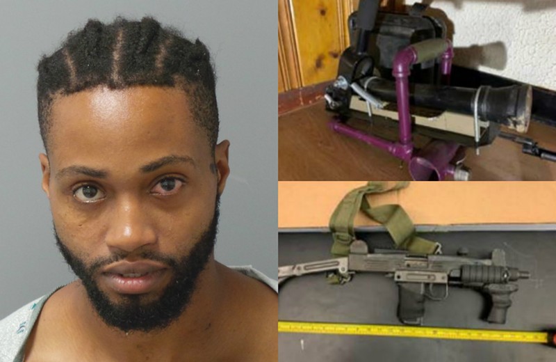 Marc Harold Taylor is facing state and federal charges after he shot at two cops on September 14. - SLMPD/USAMOE