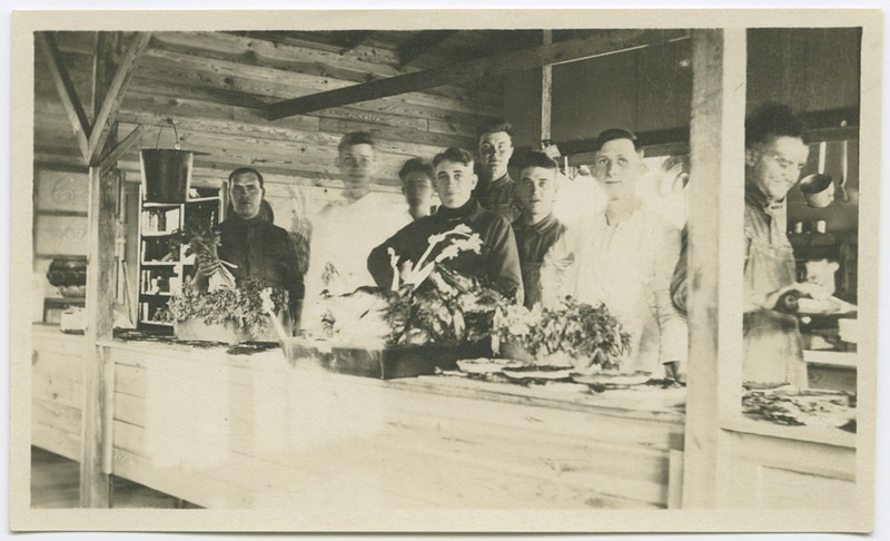 A Thanksgiving scene, dated 1917-1919, an era that battered by war and pandemic. - MISSOURI HISTORY MUSEUM COLLECTIONS