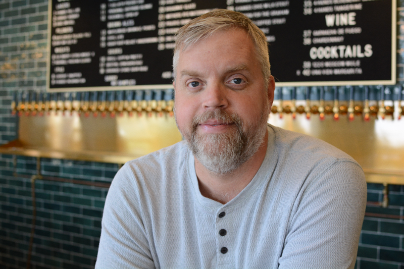 Finding ways to connect with his guests at 9 Mile Garden and Guerrilla Street Food is what gets Brian Hardesty through these challenging times. - ANDY PAULISSEN